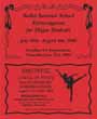 2006 recital program
