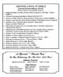 25th Anniversary Recital Program